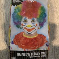 clown costume wig included 🔥🎃