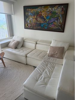 Modern White Sectional Sofa – Excellent Con