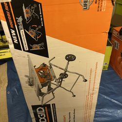 RIDGID 15 Amp 10 in. Portable Corded Pro Jobsite Table Saw with Stand
