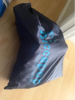 Hiccapop inflatable mattress for kids
