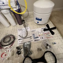 iSpring Reverse Osmosis Water Filter System – Complete Kit w/ Tank & Faucet