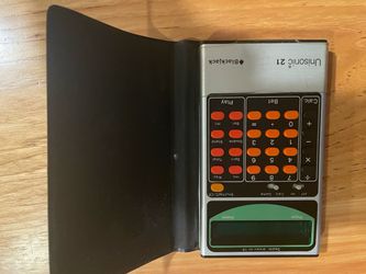 Unisonic 21 Blackjack Electronic Handheld Game