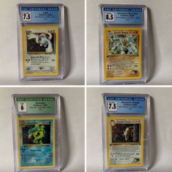 Graded Pokemon cards
