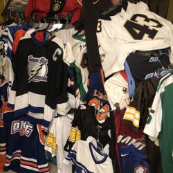 A lot of jerseys  Ask for prices  Good condition 