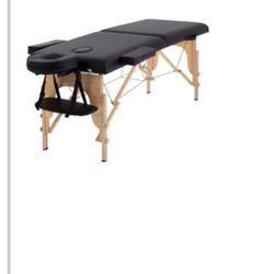 Brand: BestMassage  Title: Massage Table Massage Bed Spa Bed 84 Inches Long Portable 2 Folding W/Carry Case Table Heigh Adjustable Salon Bed Face Crad