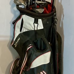 Callaway Big Bertha 13 Club Set Irons 4i-PW+GW+LW-R Flex-FT-5 Driver Razr FW Putter Chipper Cart Bag 
