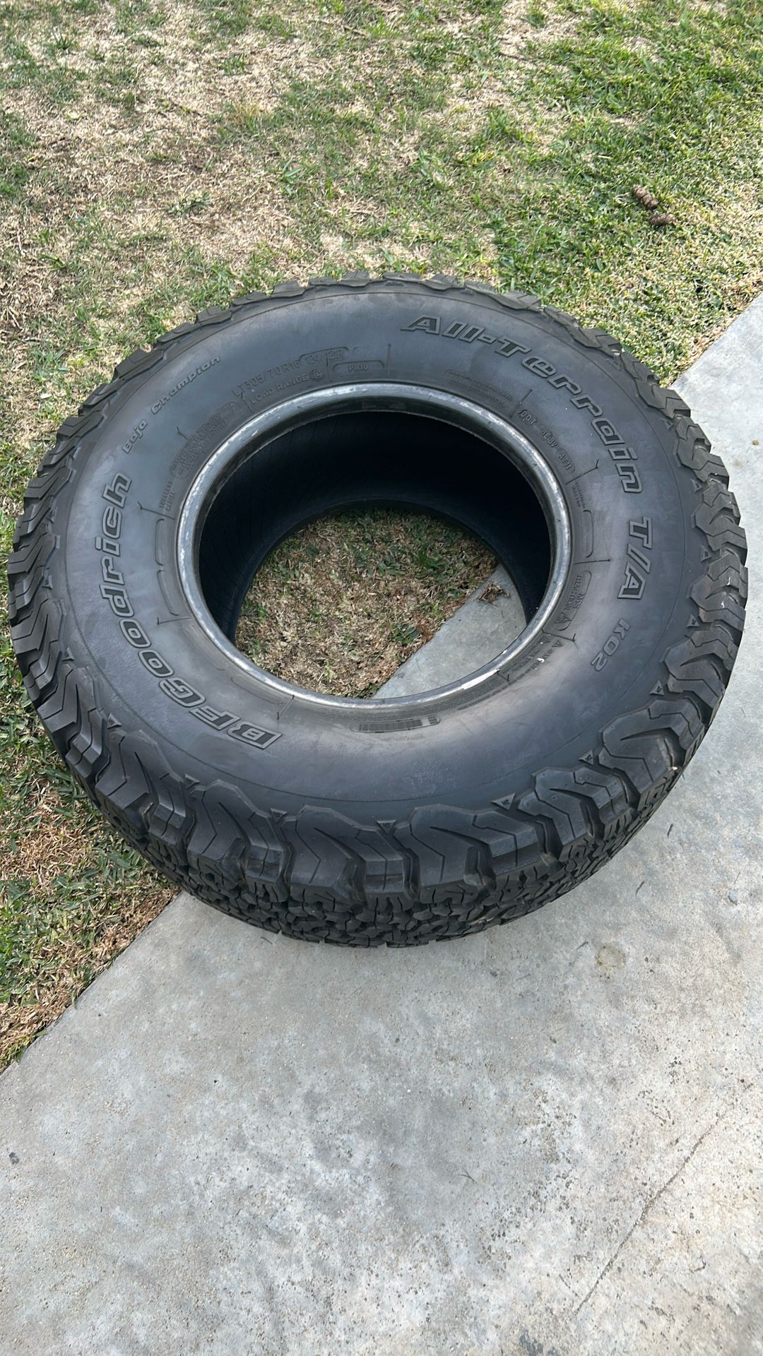 Tires BFGoodrich, all train