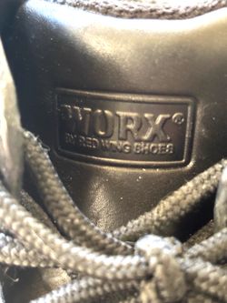 Worx by Red Wing Shoes 6266 Men’s 6" Side-Zip Tactical Boots - Size 10M