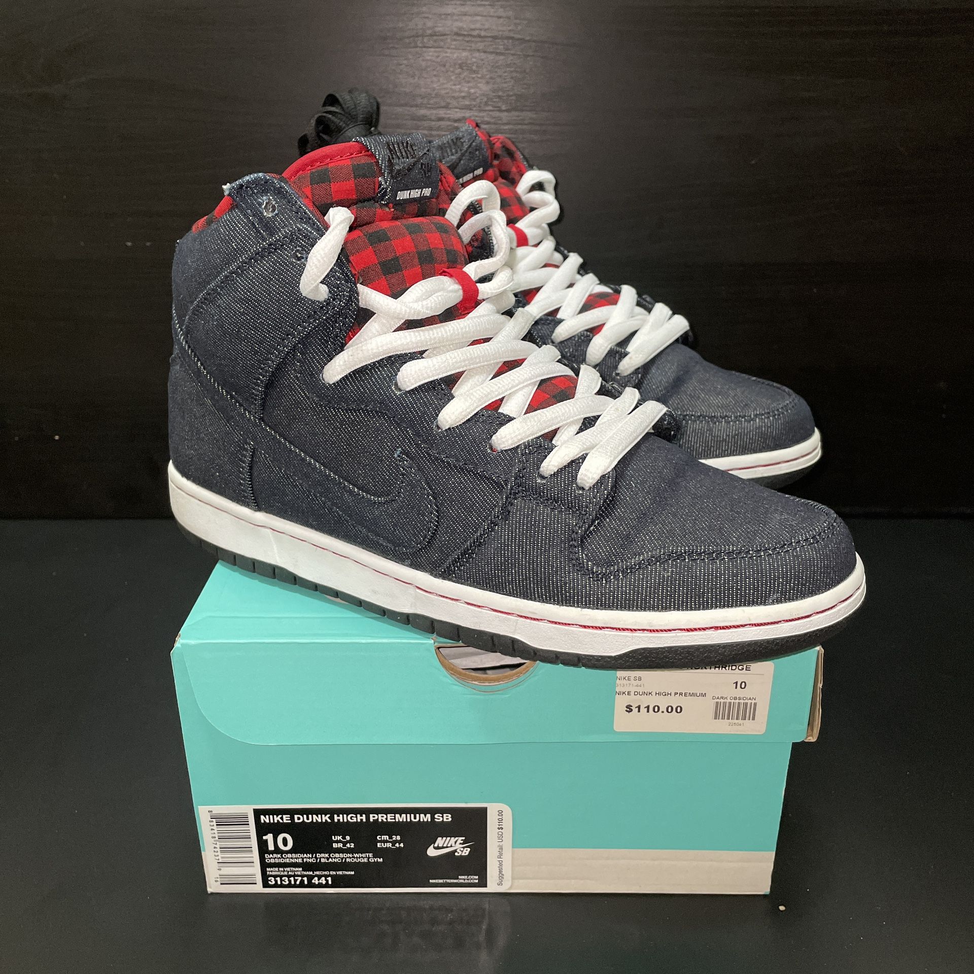 Nike SB Dunk High Premium Lumberjack Men s Size 10 Men s shoes