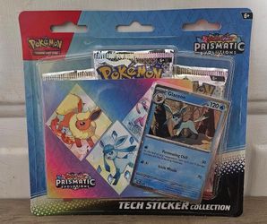 Prismatic Evolutions Tech Sticker Collection Glaceon edition