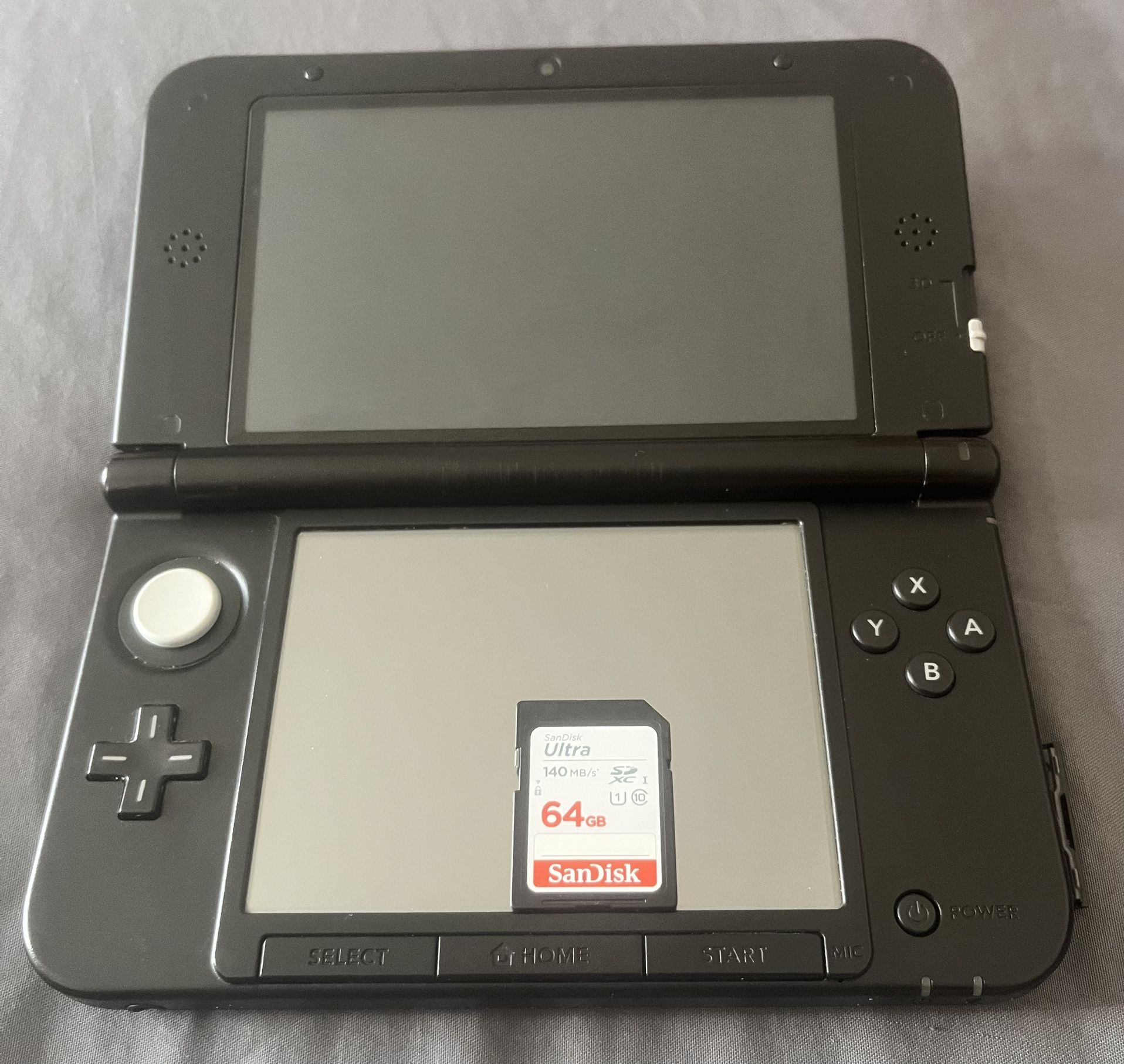 Nintendo 3DS XL (64GB SD Card Included)