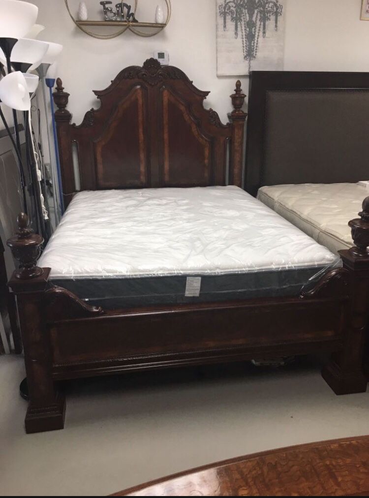 Queen Bed Frame And Mattress