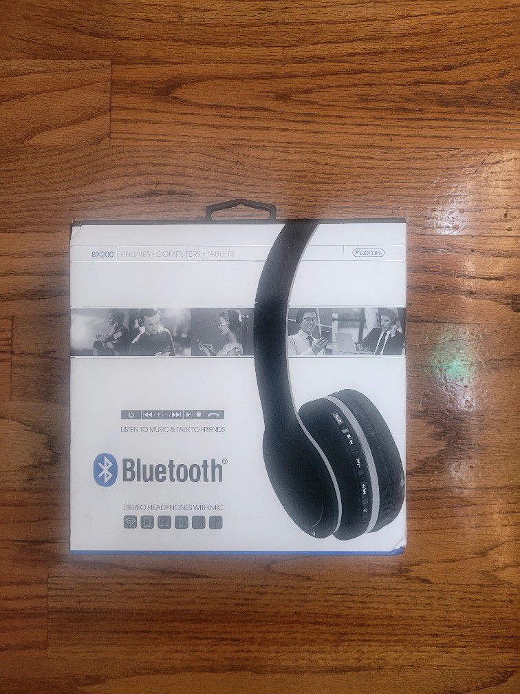 Brand New Bluetooth  Stereo Headphones W Mic
