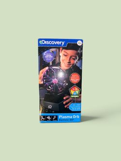 NEW! DISCOVERY SCIENCE TOY MINDBLOWN STEM PLASMA ELECTRICITY GLOBE TOUCH LAMP