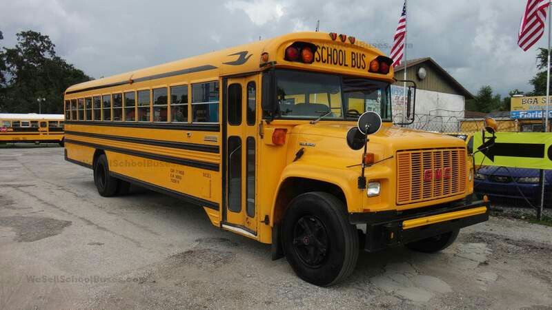 '93 GMC Bluebird GAS School Bus- Great for Conversion!!