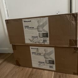 Ceiling Fans | New Honeywell Eamon 52-in White with Bright White/White Blades (2 available)