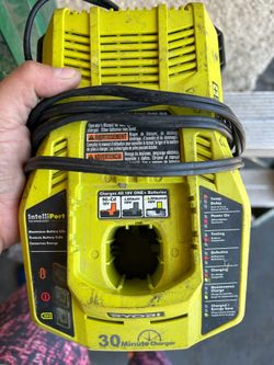 Ryobi 18V ONE+ IntelliPort 30 Minute Charger