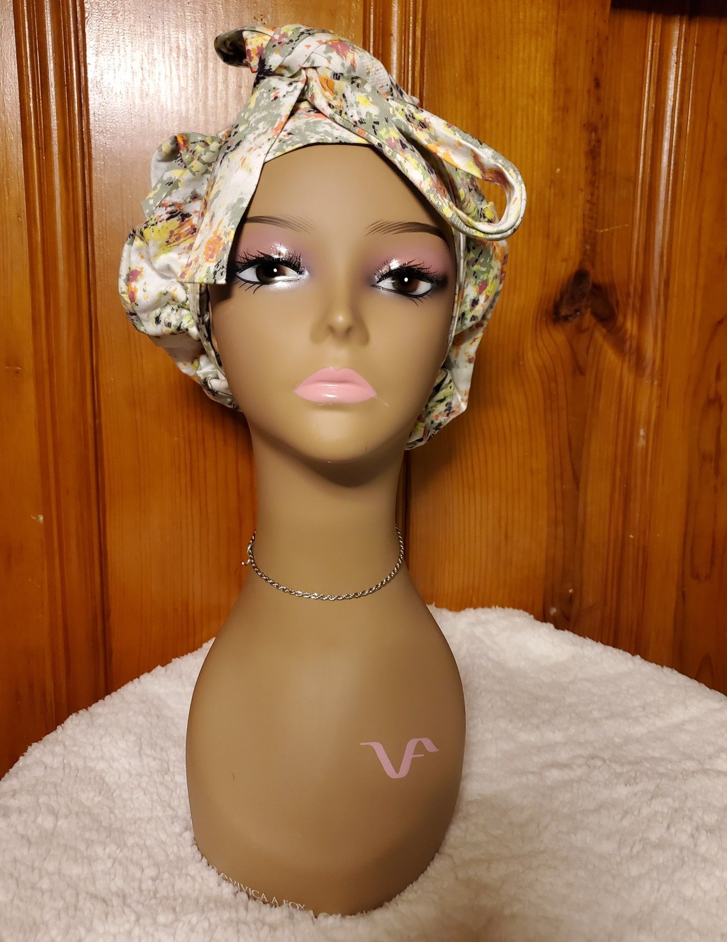 Handmade stretchy fabric Scrub caps