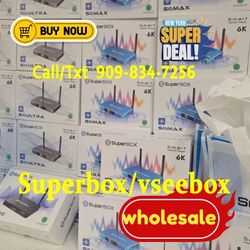 Superbox S6 ULTRA supreme  new 2024 Model  Wholesale reseller  S6  super box Superbox S6