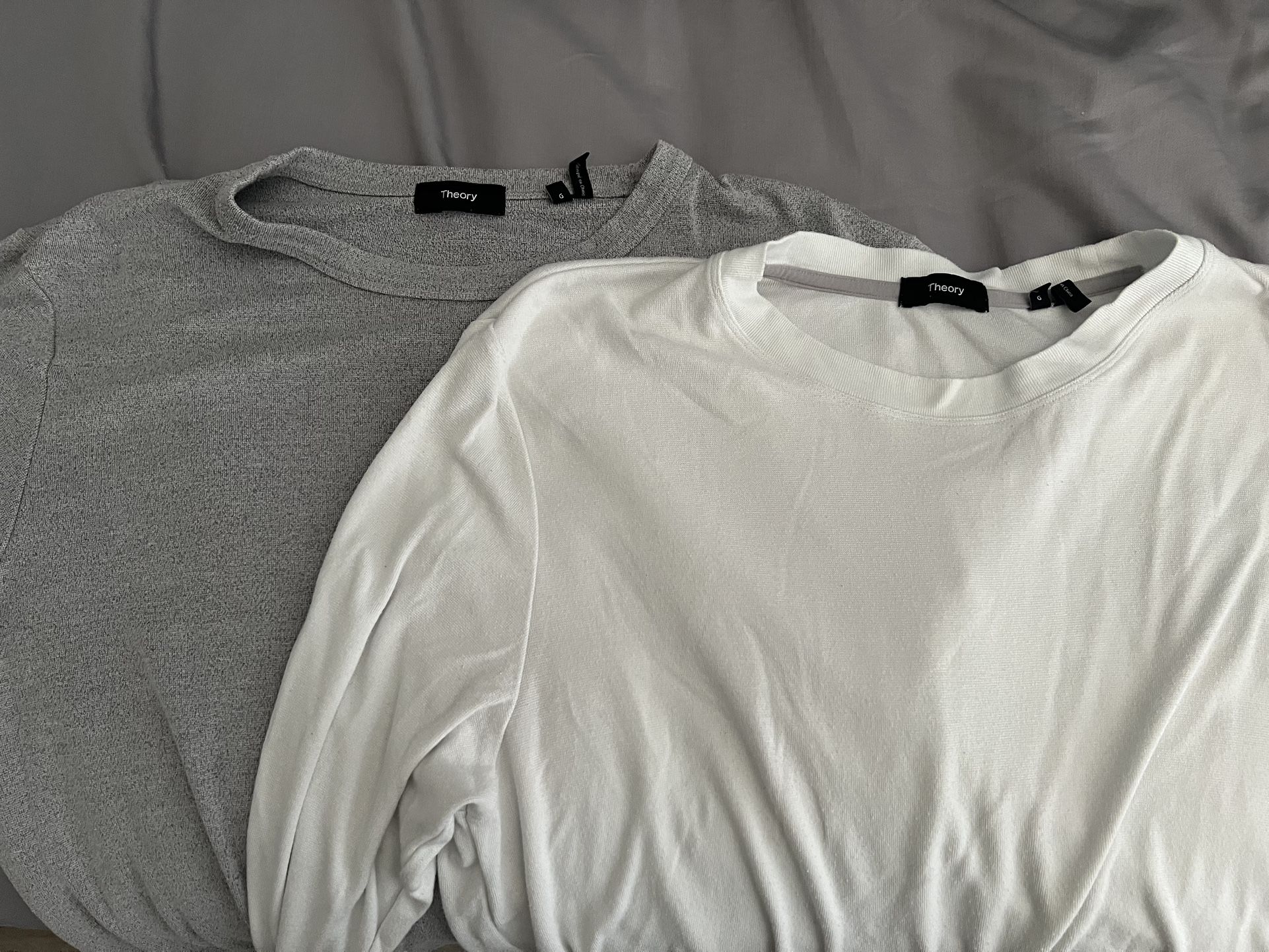 Theory Shirts Long Sleeve And Short Sleeve