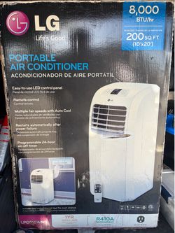 LG portable A/C