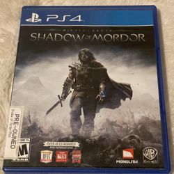 Shadow Of Mordor - PS4