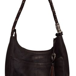 Brown Brighton Leather Shoulder Bag 