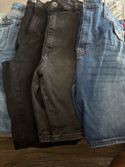 4 Lazer Denim Jean/2 Denim Shorts Men Size 38