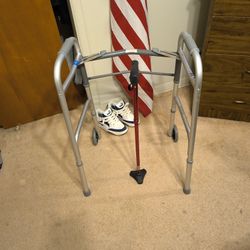 Walker And Cane