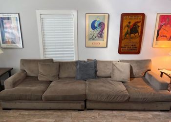 Cindy Crawford Big Comfy Couch!