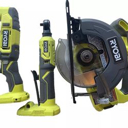 Ryobi ONE+ 18V Cordless 3-Tool Combo Set