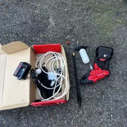 Make An Offer - Craftsman Cordless Power Washer - 20v - W Battery And Charger