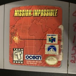 MISSION: IMPOSSIBLE (Nintendo 64)
