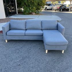 🛋️ IKEA Gray Sectional Sofa Couch ($10 Delivery )