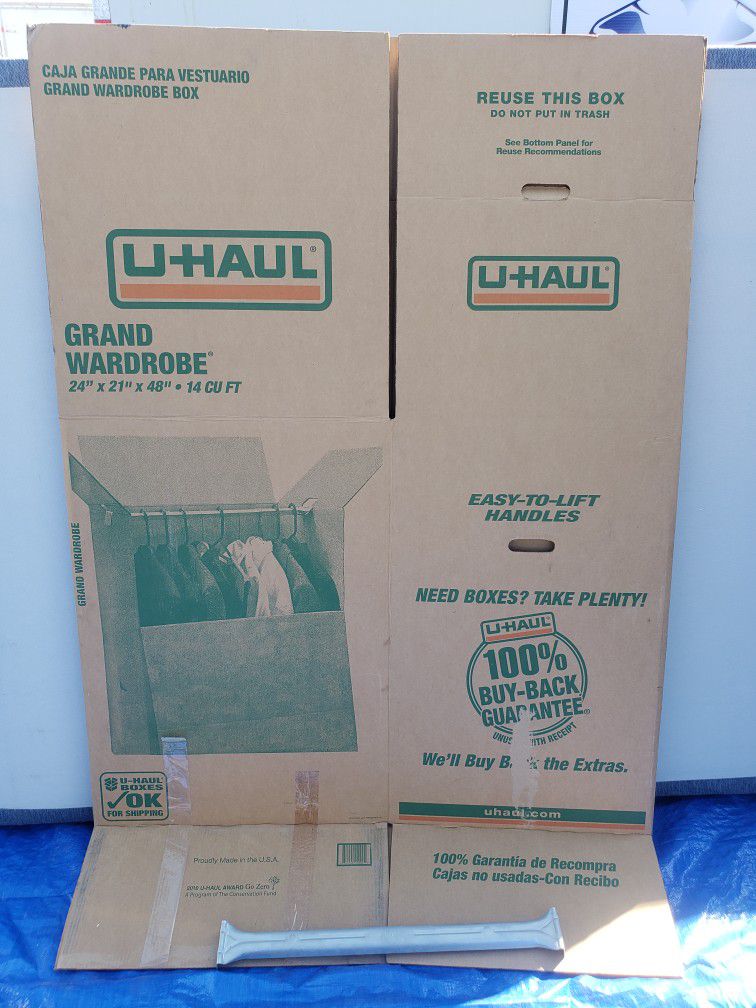 U-Haul Grand Wardrobe Box - New