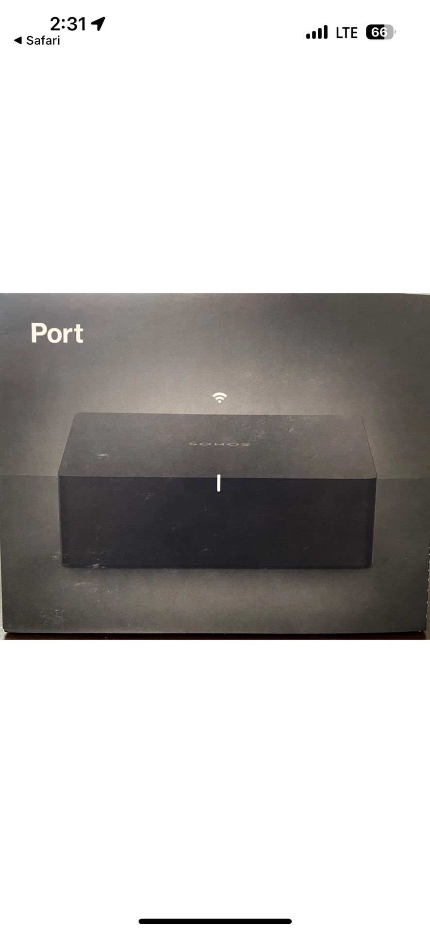 Sonos Port