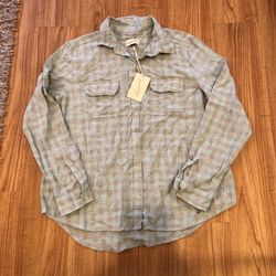 Blue And Grey Flannnel