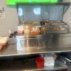 Salsa Bar With Storage 