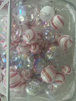 Christmas Tree  Decor- Candy Cane theme Ornaments 