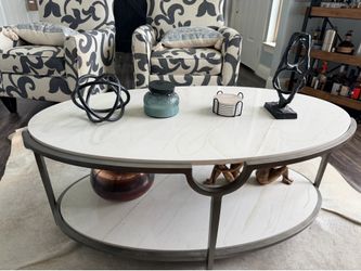 MORELLO Contemporary Oval Coffee Table – Modern Luxury Style