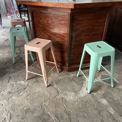 Metal Stools 