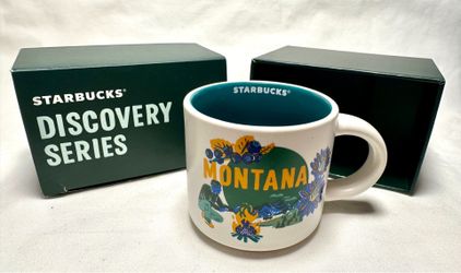 Starbucks Discovery Series Montana Mini Mug 2oz NIB Espresso Cup Ornament 2024