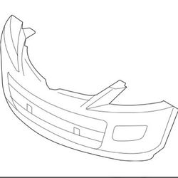 10-12 Mazda CX9 New Genuine Front Bumper TE69-50-031ABB