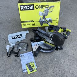 RYOBI ONE+ 18V Cordless 7-1/4 in. Compound Miter Saw (Tool Only)