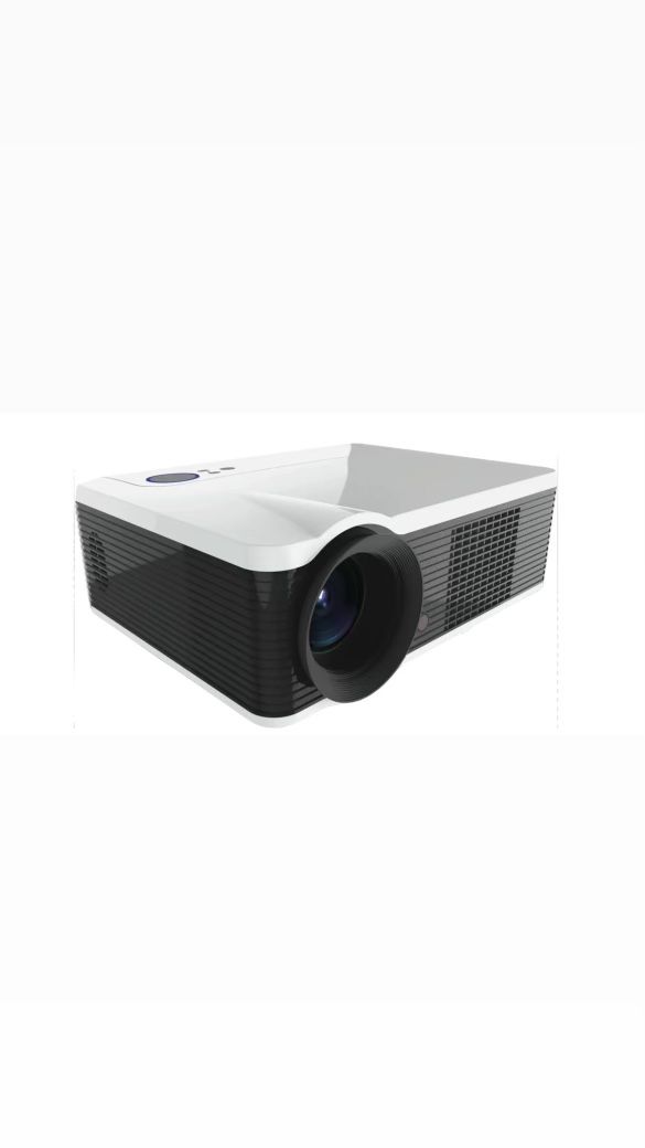 BRIGHTERA XW6000 SMART TV PROJECTOR & ELECTRICTECH UHDTV PROJECTION SCREEN For Home & Professional Use/100” Electric Motorized 8k Screen