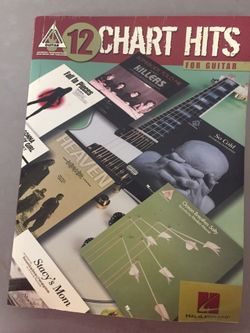 12 chart Hits for Guitar new
