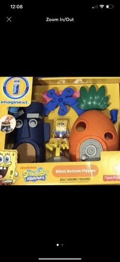 Spongebob Imaginext Bikini Bottom Playset NIB