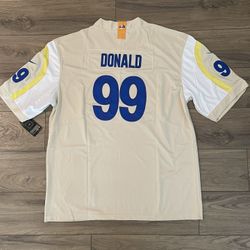 Mens LA Rams Aaron Donald stitched Jersey , Xl To 3xl, NWT