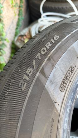 215/70 16 hankoo 2 tires