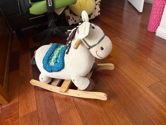 Plush Rocking Horse Toddler Toy